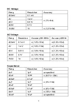 Предварительный просмотр 8 страницы CEM DT-5302 Instruction Manual