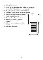 Предварительный просмотр 15 страницы CEM DT-5302 Instruction Manual