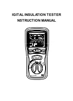 Preview for 1 page of CEM DT-5505 Instruction Manual