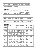 Preview for 5 page of CEM DT-5505 Instruction Manual