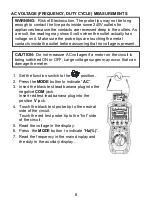 Предварительный просмотр 9 страницы CEM DT-6505 Manual