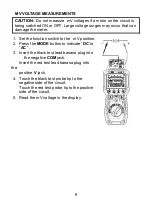 Предварительный просмотр 10 страницы CEM DT-6505 Manual