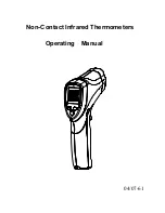 Предварительный просмотр 1 страницы CEM DT-8861 Operating Manual