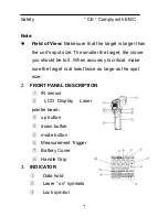 Предварительный просмотр 7 страницы CEM DT-8861 Operating Manual