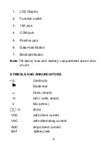 Preview for 6 page of CEM DT-912 Operating Instruction