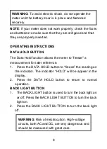 Preview for 10 page of CEM DT-912 Operating Instruction