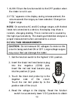 Preview for 11 page of CEM DT-912 Operating Instruction