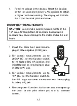 Preview for 13 page of CEM DT-912 Operating Instruction