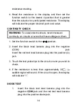 Preview for 15 page of CEM DT-912 Operating Instruction