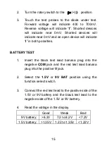 Preview for 16 page of CEM DT-912 Operating Instruction