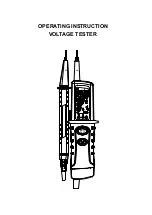 Предварительный просмотр 1 страницы CEM DT-9130 Operating Instruction