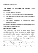 Preview for 4 page of CEM DT-9130 Operating Instruction