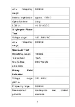 Предварительный просмотр 6 страницы CEM DT-9130 Operating Instruction