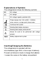 Предварительный просмотр 8 страницы CEM DT-9130 Operating Instruction