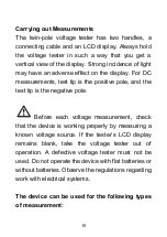 Предварительный просмотр 11 страницы CEM DT-9130 Operating Instruction