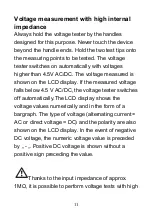 Preview for 12 page of CEM DT-9130 Operating Instruction