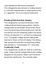 Предварительный просмотр 13 страницы CEM DT-9130 Operating Instruction