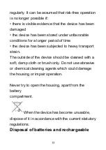 Preview for 16 page of CEM DT-9130 Operating Instruction