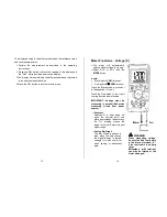 Предварительный просмотр 8 страницы CEM DT-9995 Instruction Manual