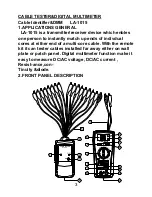 Preview for 3 page of CEM LA-1015 User Manual