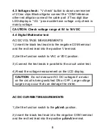 Предварительный просмотр 8 страницы CEM LA-1015 User Manual