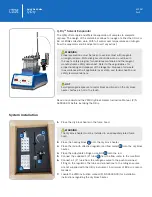 CEM Q-Dry Quick Start Manual предпросмотр