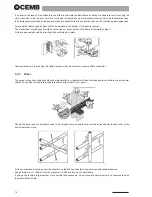 Предварительный просмотр 16 страницы CEMB TR-NC/8 Use And Maintenance Instruction Manual