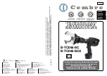 Preview for 1 page of Cembre B-TC065-SC Operation And Maintenance Manual