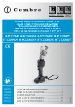 Preview for 1 page of Cembre B-TC320ND Operation And Maintenance Manual