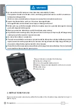 Предварительный просмотр 6 страницы Cembre B-TC450 Operation And Maintenance Manual