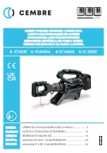 Cembre B-TC4500 Operation And Maintenance Manual preview