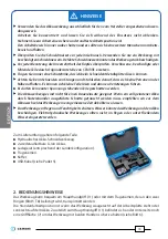 Preview for 16 page of Cembre B-TC4500 Operation And Maintenance Manual