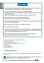 Preview for 6 page of Cembre B-TC500YA Operation And Maintenance Manual