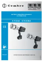 Предварительный просмотр 1 страницы Cembre B-TC550A Operation And Maintenance Manual