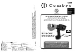 Cembre B135-C-KV Operation And Maintenance Manual preview