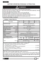 Preview for 4 page of Cembre B35M-TC025 Operation And Maintenance Manual