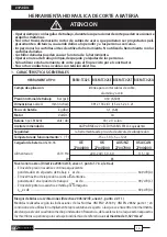 Preview for 16 page of Cembre B35M-TC025 Operation And Maintenance Manual