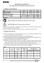 Предварительный просмотр 2 страницы Cembre HP4-B Operation And Maintenance Manual