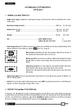 Preview for 4 page of Cembre HT-TC055 Operation And Maintenance Mannual