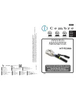 Cembre HT-TC065 Operation And Maintenance Manual preview