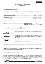 Preview for 3 page of Cembre HT-TC0851 Operation And Maintenance Manual