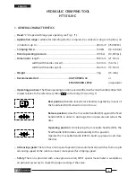 Preview for 4 page of Cembre HT131LN-C Operation And Maintenance Manual