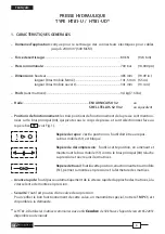 Предварительный просмотр 8 страницы Cembre HT81-U Operation And Maintenance Manual