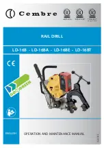 Cembre LD-16B Operation And Maintenance Instruction Manual предпросмотр