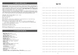 Preview for 4 page of Cembre MarkinGenius 2 Operation And Maintenance Manual