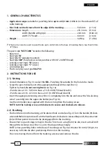 Preview for 3 page of Cembre MT-FC48N Operation And Maintenance Manual