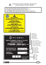 Preview for 2 page of Cembre PO8500 Operation And Maintenance Manual