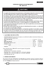 Preview for 9 page of Cembre RH-FL75 Operation And Maintenance Manual