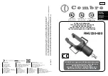 Предварительный просмотр 1 страницы Cembre RHU230-630 Operation And Maintenance Manual