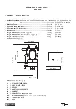 Preview for 4 page of Cembre RHU600 Operation And Maintenance Manual